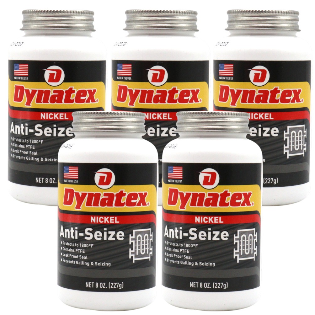 Dynatex Nickel Anti-Seize 8 oz Can Extreme Corrosion Protection (5-Pack)
