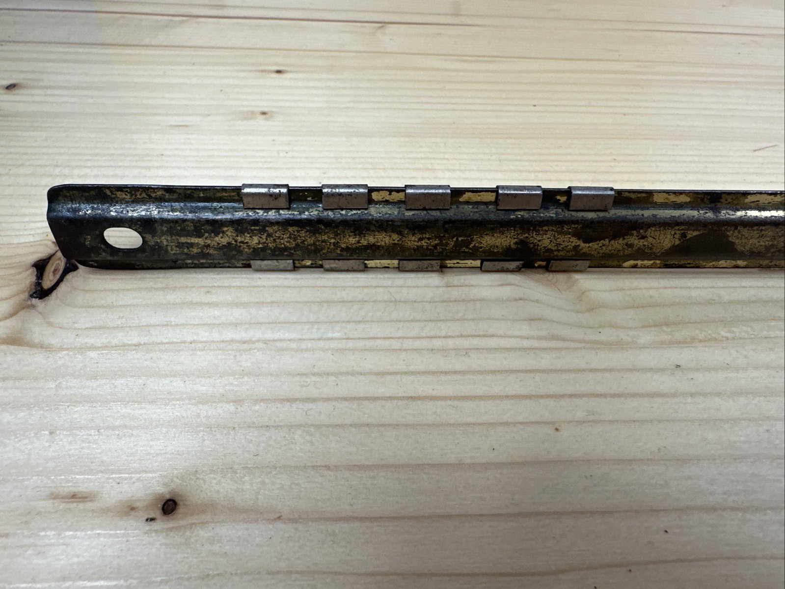 *OSB* Vintage CRAFTSMAN 3/8 Drive Socket Rack Blue Handle