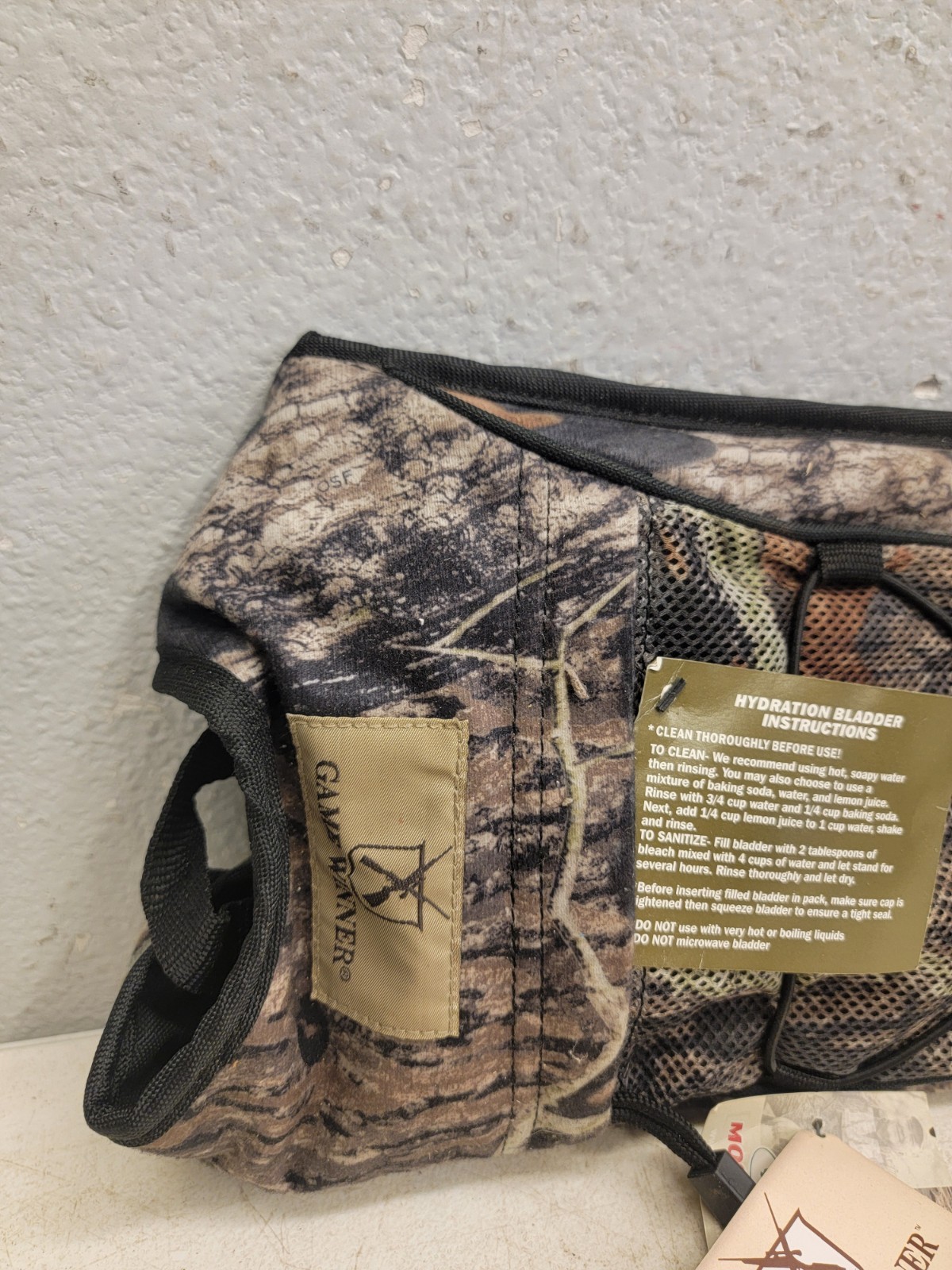game winner hydration pack.