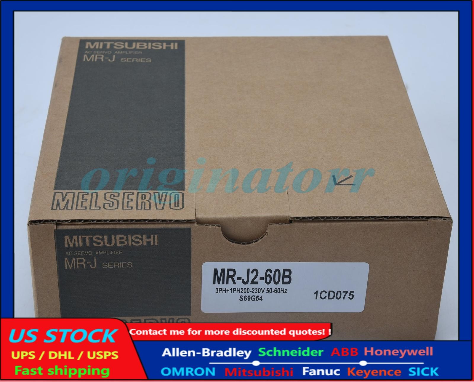 Mitsubishi MR-J2-60B AC Servo Drive New In Box MRJ260B Fast Shipping
