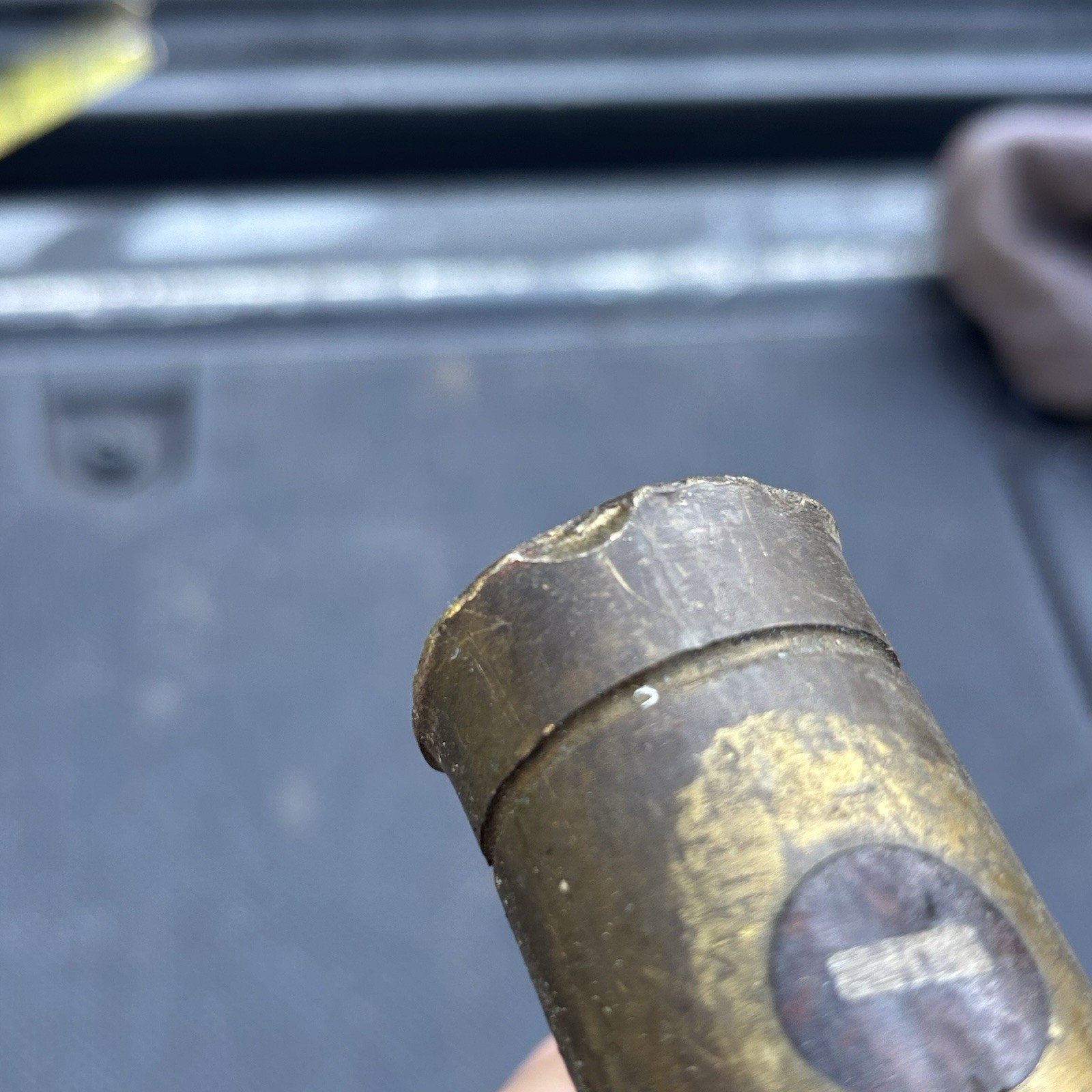 Vintage Snap-On Brass Hammer Mallet BH-16