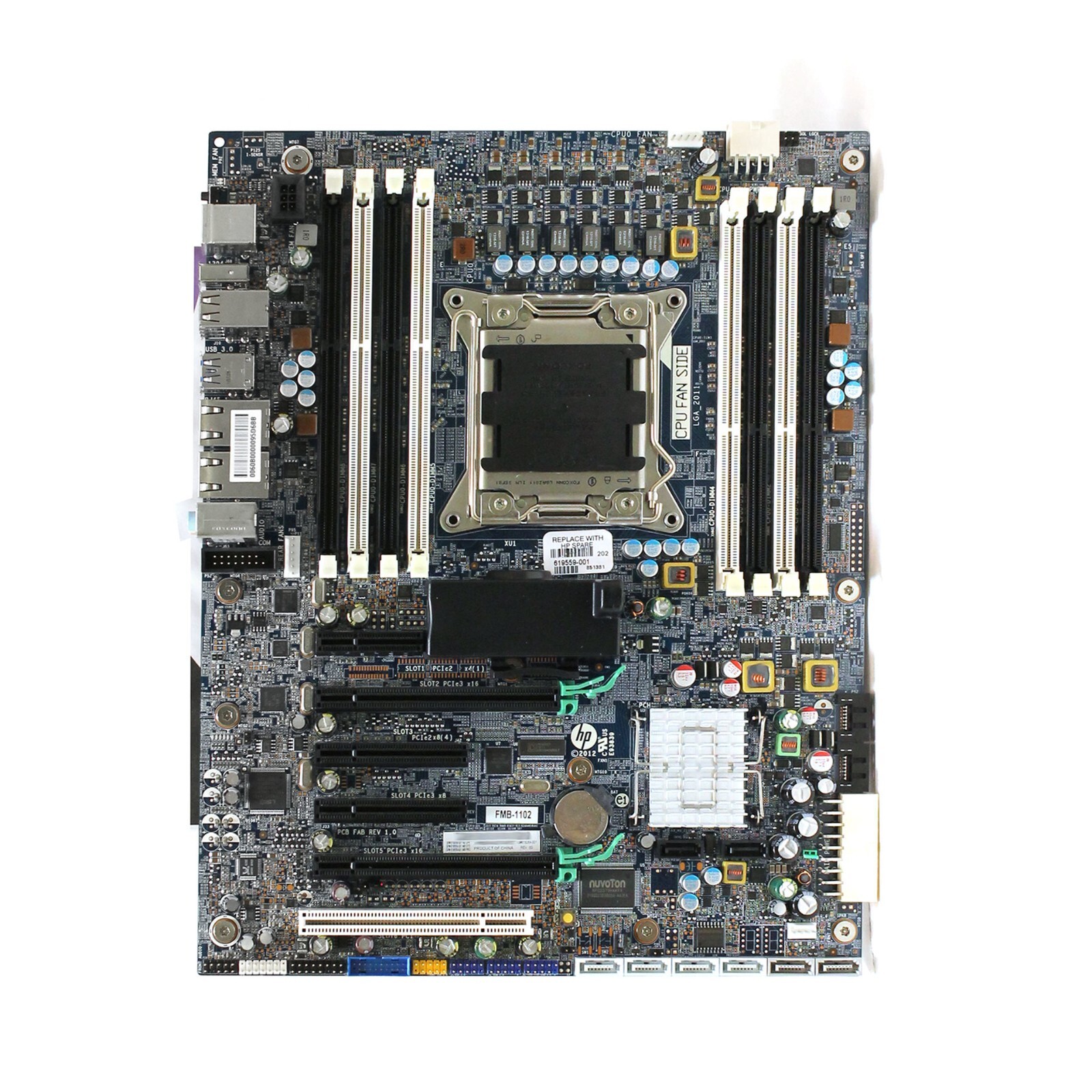 HP Z620 Workstation Motherboard 618264-001 619559-001 619559-501 619559-601