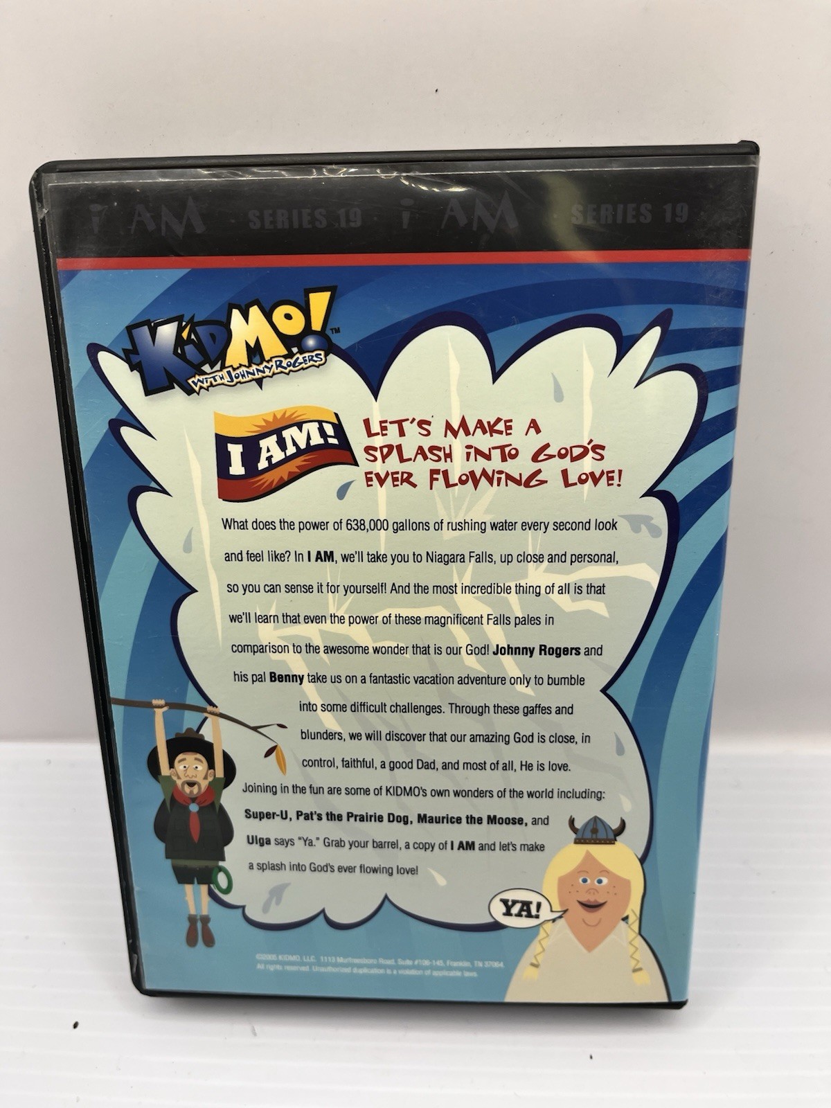KidMo With Johnny Rogers I Am! 5 Week Complete Program Pack Print Materials DVDs