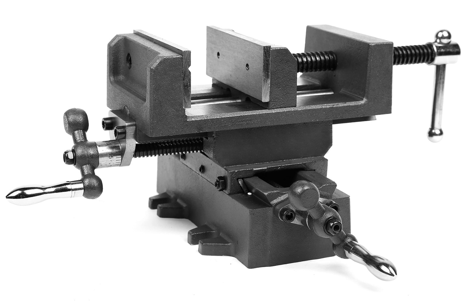 Wen Cross Vise 4.25-Inch Compound Slide For Mills And Drill Presses Cv414Black
