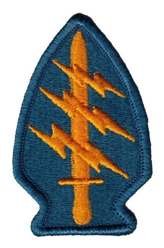U.S. Special Forces Sleeve Patch. Full color. Sew on.