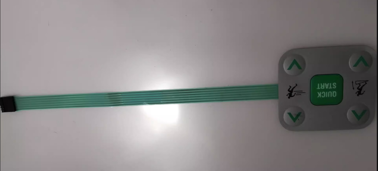1pcs for Precor C954i Treadmill 5-Key Key Panel Membrane Keypad