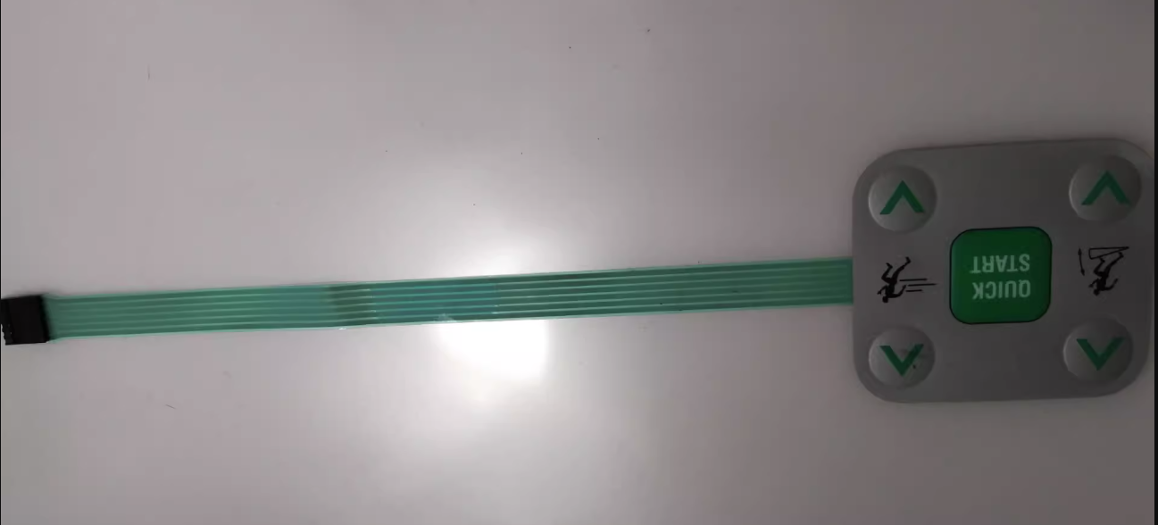 1pcs for Precor C954i Treadmill 5-Key Key Panel Membrane Keypad
