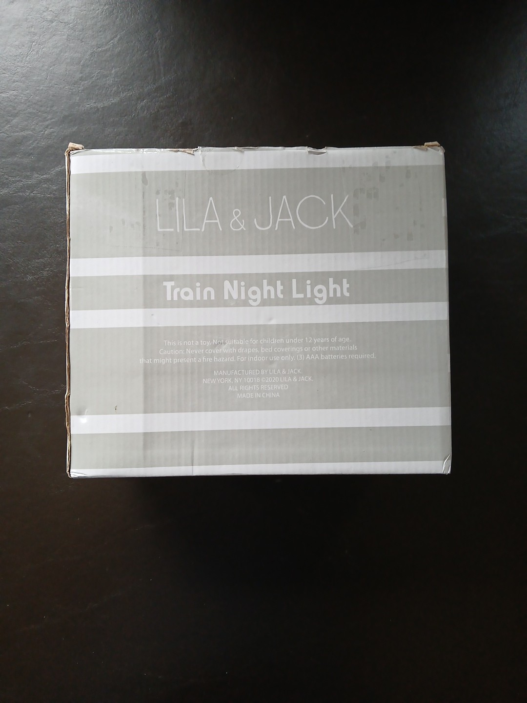 Lila & Jack Train Night Light