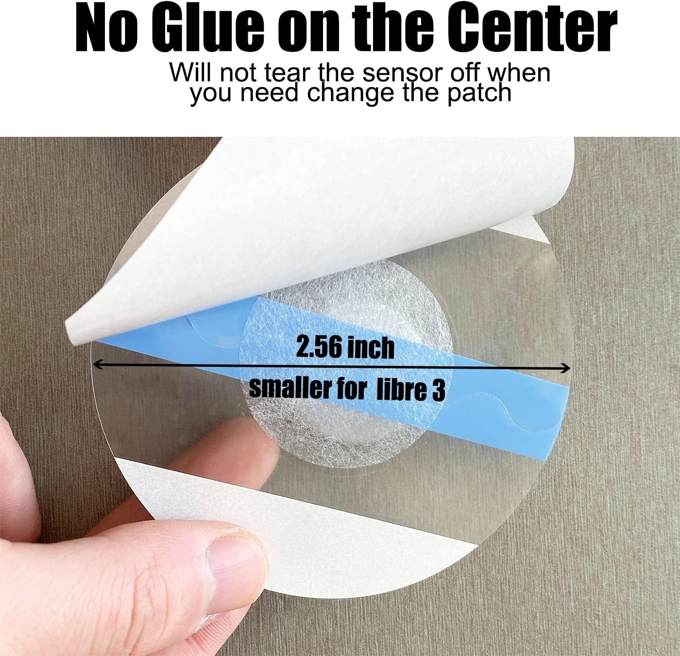 Waterproof CGM Sensor Adhesive Patches