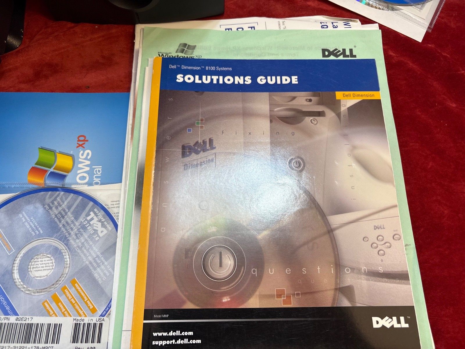 Complete Vintage DELL Windows ME/98/XP Triple-boot Retro PC System Year 2000 Y2K