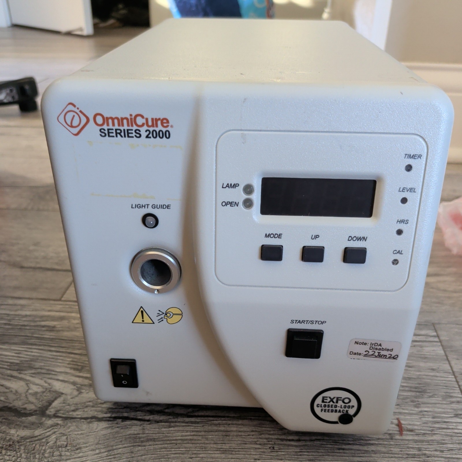 EXFO OmniCure Series 2000 UV Curing Light Source S2000 *WORKS*