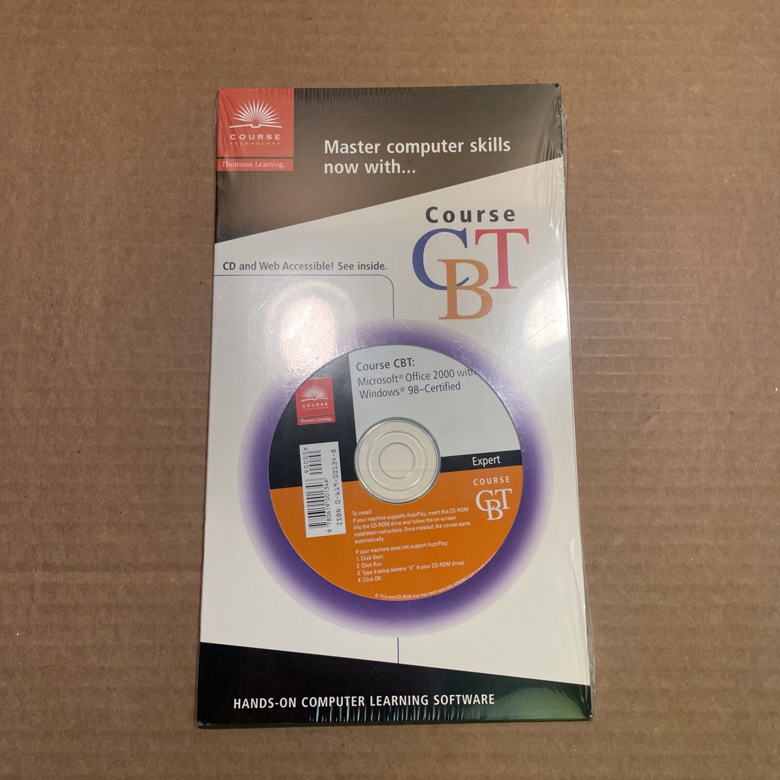 NEW Course Technology CTB Learning Software Microsoft Office 2000 w/ Windows 98