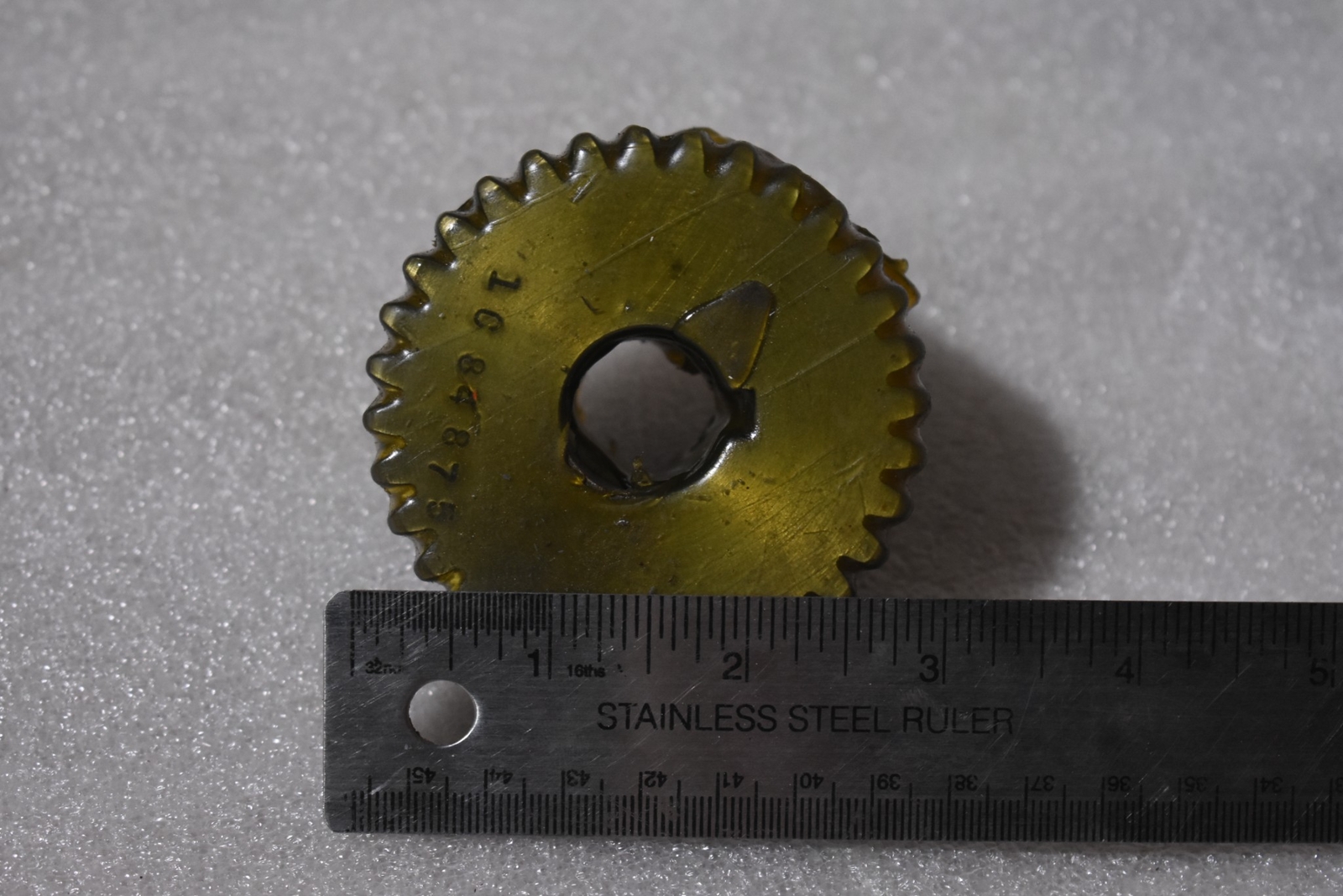 GOSS A-AMERICAN 1C84875 32-TOOTH GEAR WITH KEYED BORE
