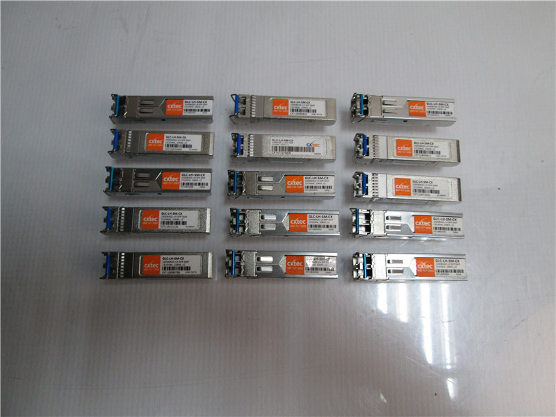 CXtec GLC-LH-SM-CX SFP Transceiver Modules Tested Lot of 15