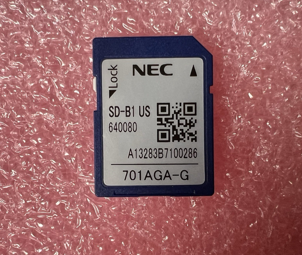 NEC SD-B1 SV9100 US Inmail SD card 640080 BE113287 *Refurbished*