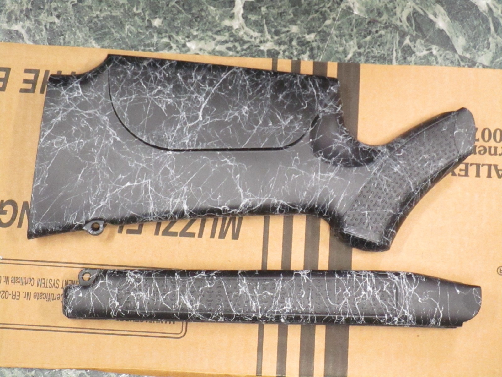 12 CVA Crackle Pattern Stock & Forearm Beartooth Optima & Pro Wolf (EARLY STYLE)