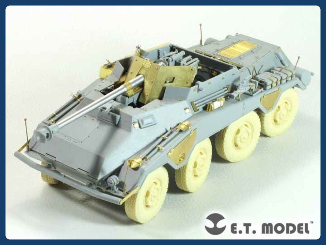 ETModel 1/35 WWII German Sd.Kfz.234/4 Panzerspähwagen Detail Up Set for Dragon