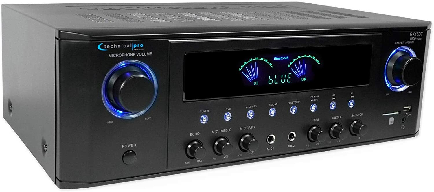 Technical Pro RX45BT 5.2-Channel Home Theater Receiver w/ Bluetooth