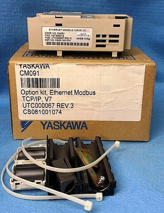 YASKAWA OPTION KIT ETHERNET MODBUS P/N: CM091