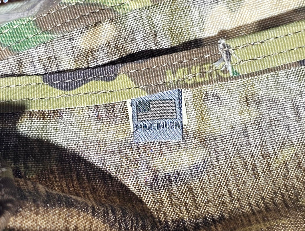 T&E FirstSpear Zippered Clear Windowed Pouch Multicam utility medic pocket GP