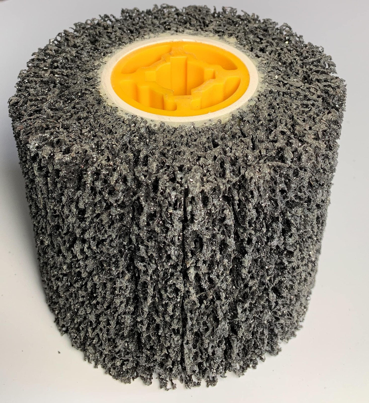 Poly Strip Abrasive Drawing Wheel,Clean & descale welds,Paint Rust and Oxidat...