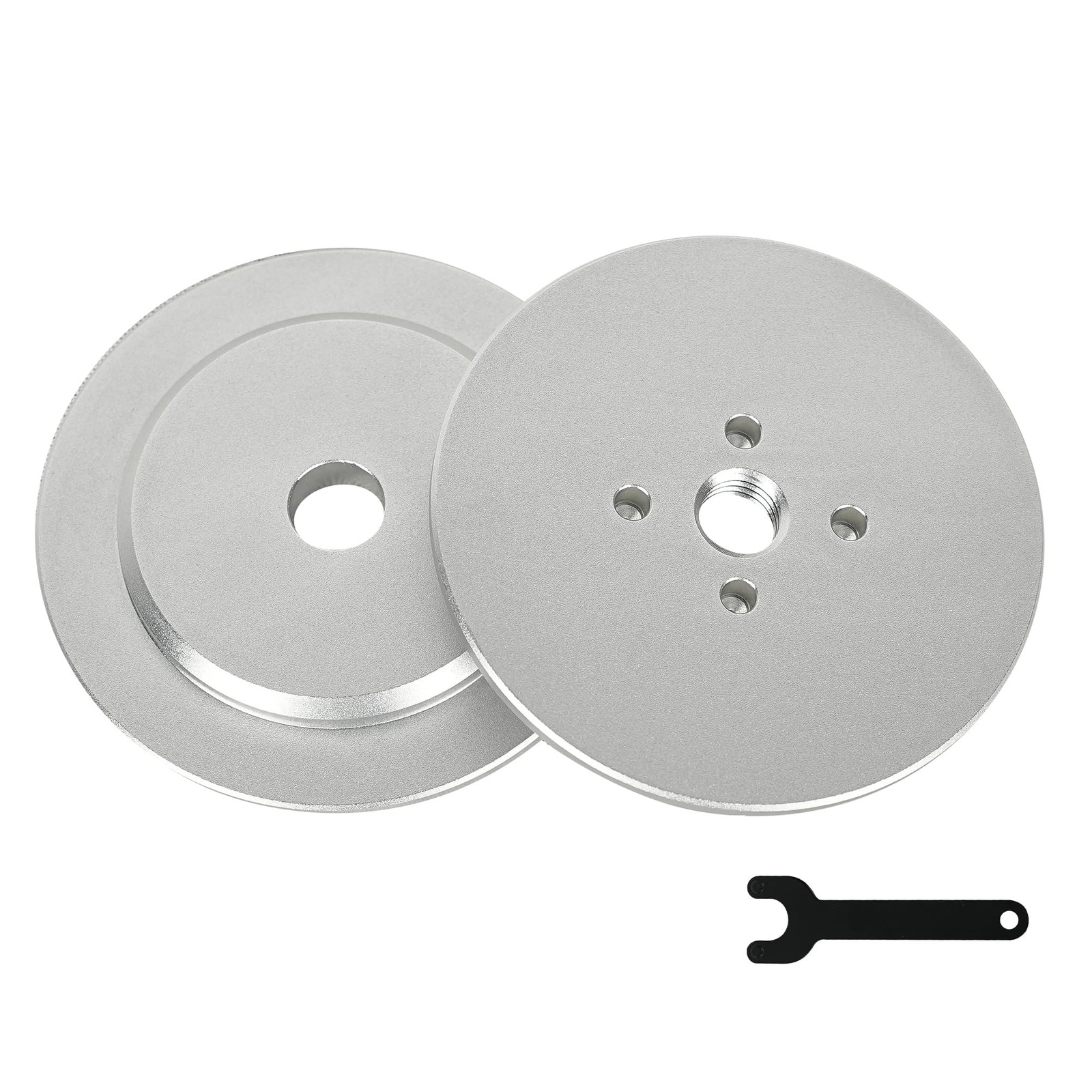 Aluminum Self-Clamping Safety Flange for 3" Center Plate Airway Buffing Wheel...