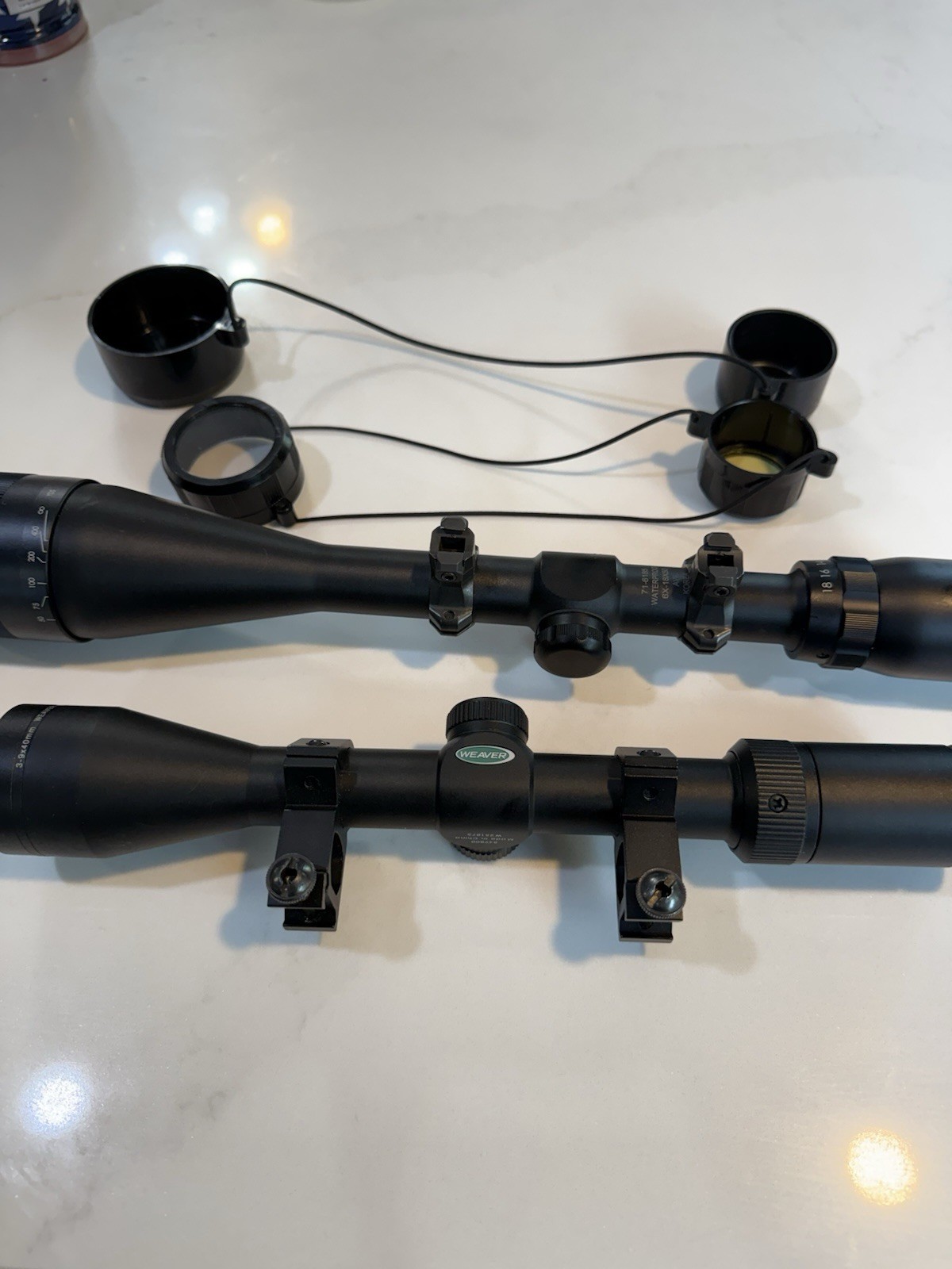Bushnell Banner Wide Angle And Weaver Scope