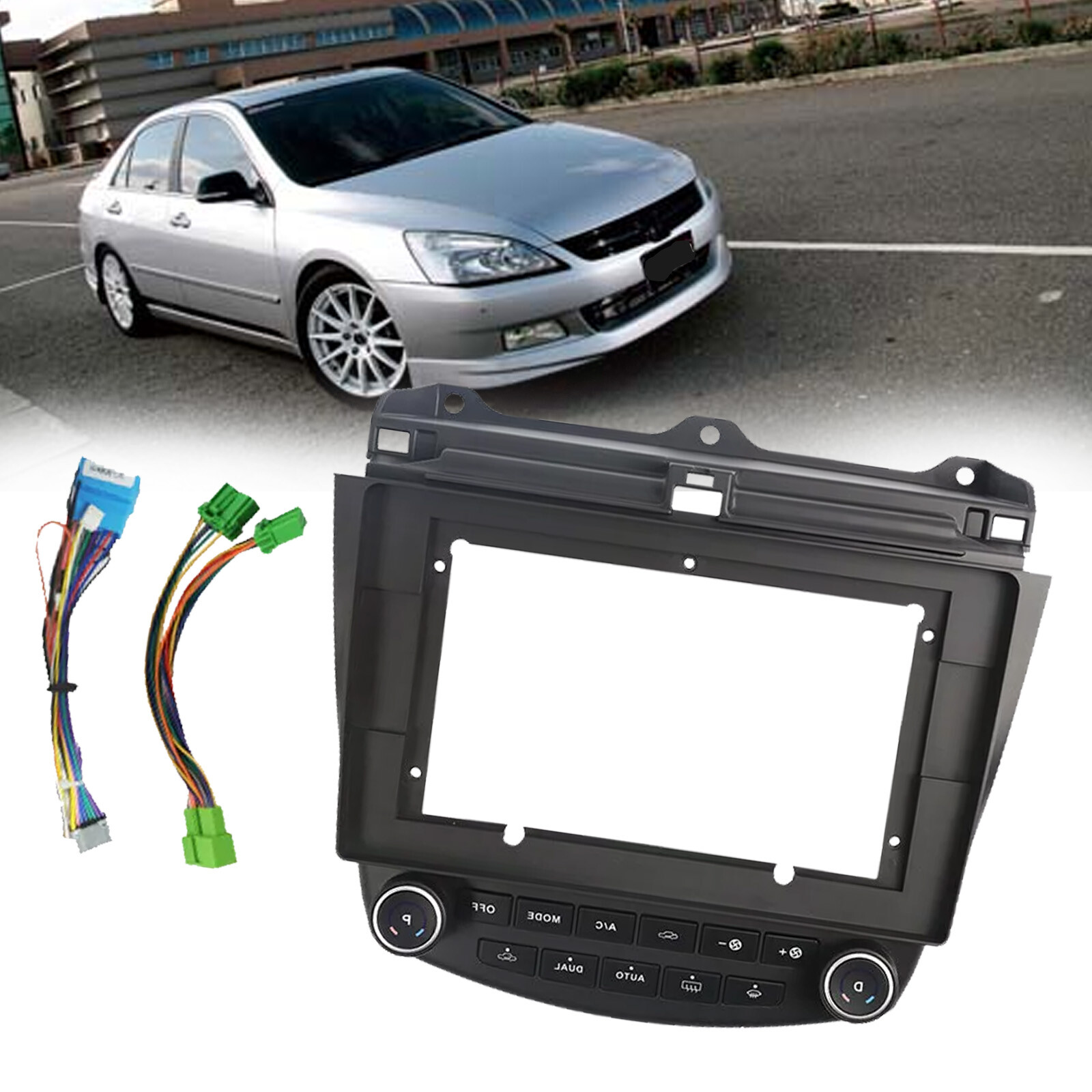 2 din For Honda Accord 2003-2007 Frame Car Stereo Radio Fascia Panel Trim KitsPv