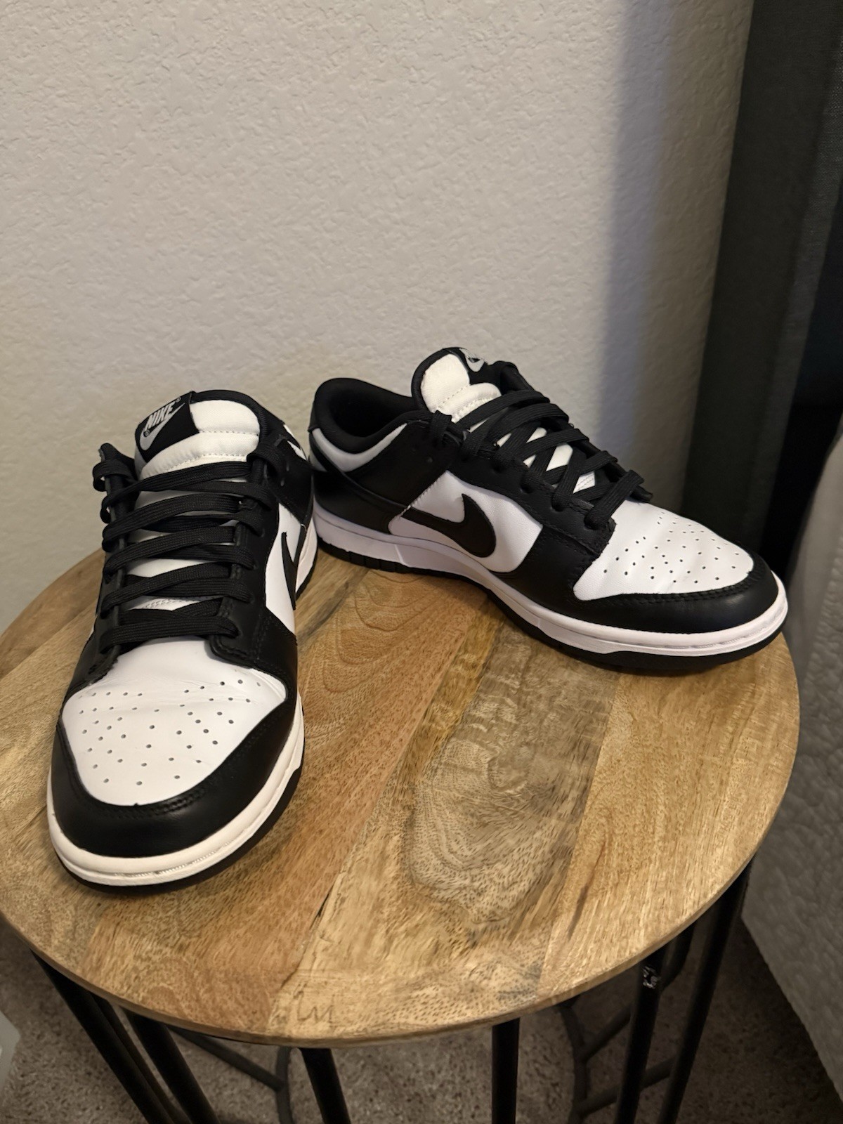 Nike Panda Dunk Lows Men’s Size 7 Women's Size 8 Black White