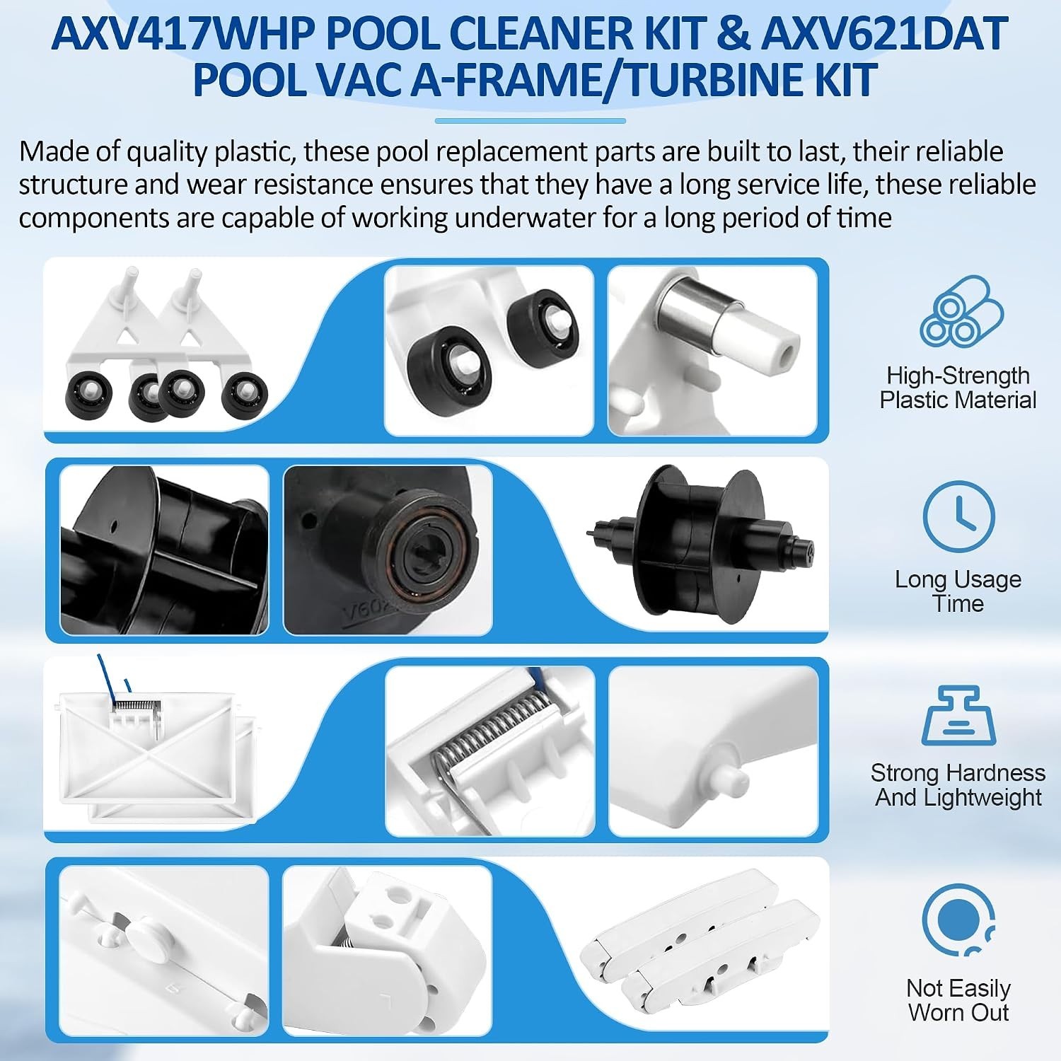Full Compatibility Pool Vac Tune-Up Kit - Quality