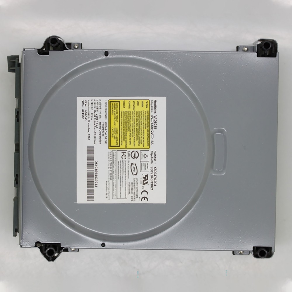 For Microsoft Xbox 360 BenQ OEM Complete Philips VAD6038 Replacement DVD Drive