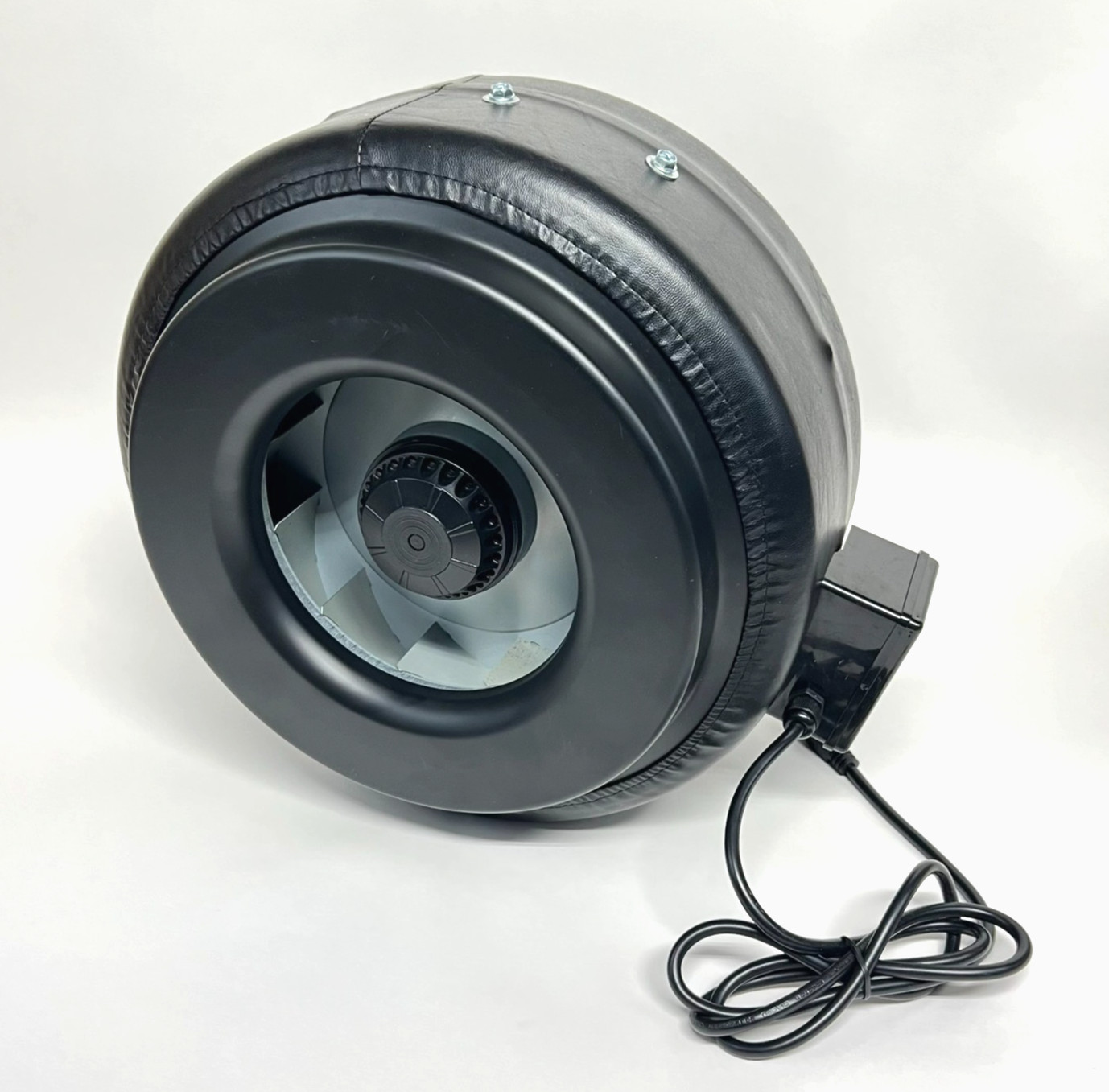 12" Deluxe Inline Fan 1240 CFM Black Upgraded Active Air ACDF12 Spec Unused