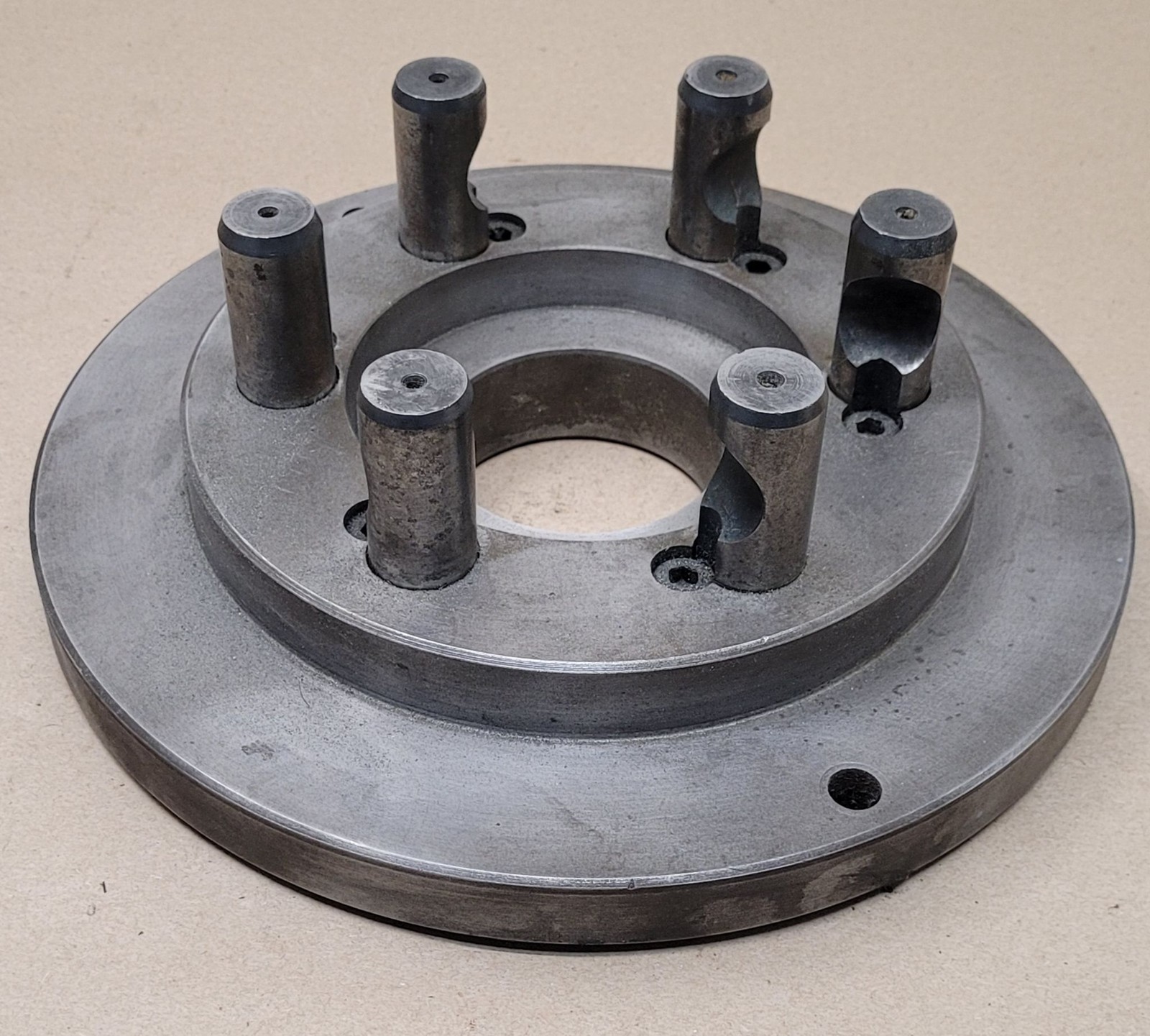 D1-6 Lathe Chuck Back Plate – 10in Overall Diameter