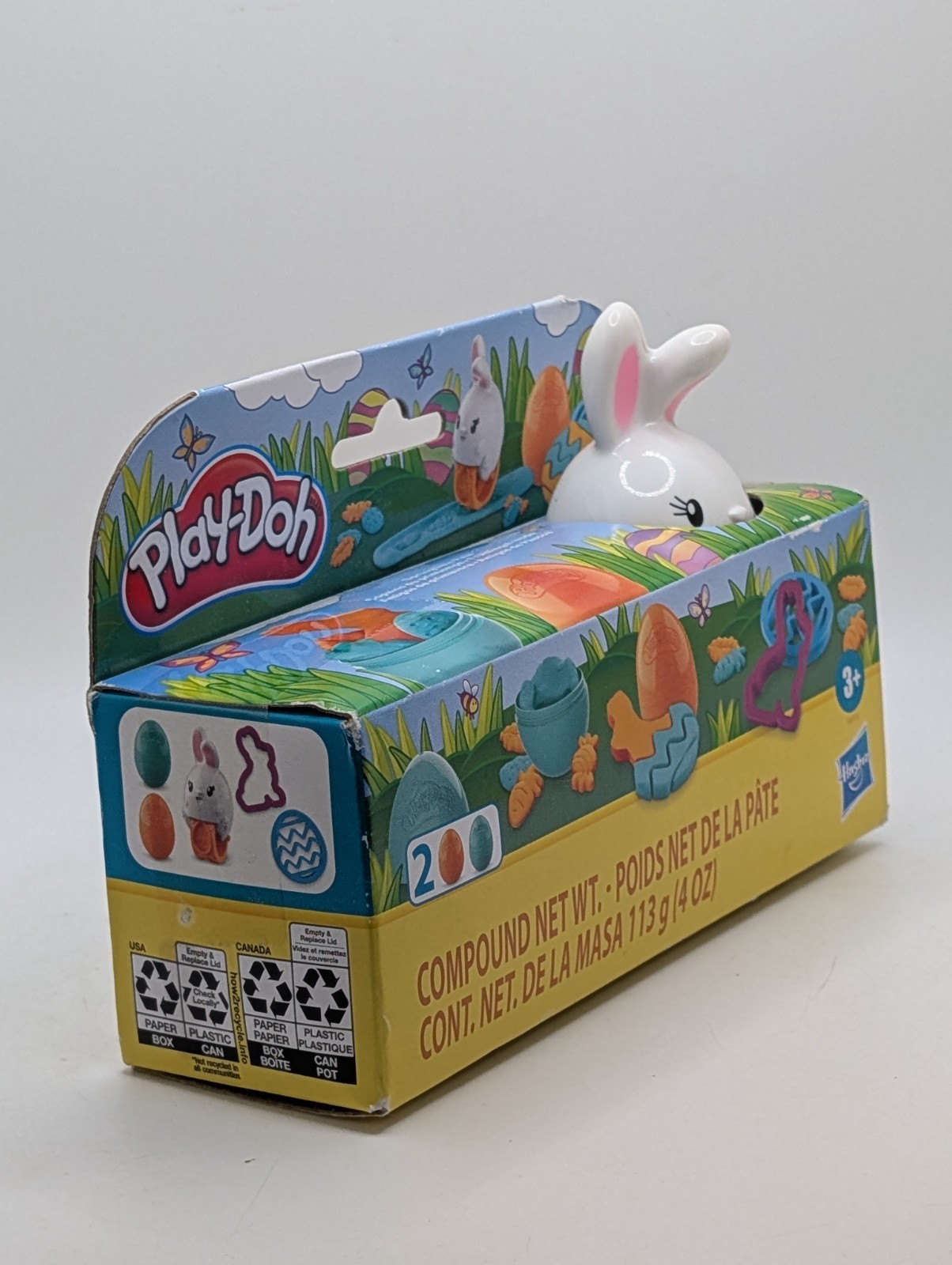 New Play-Doh Spingtime Pals Easter Bunny Rabbit Egg Set Sealed in Box