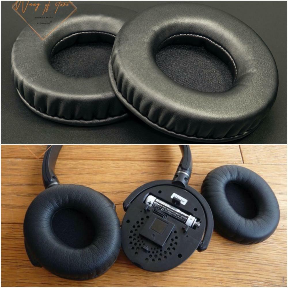 Soft Leather Ear Pads Foam Cushion EarMuff For JVC HA-NC250 Headphone