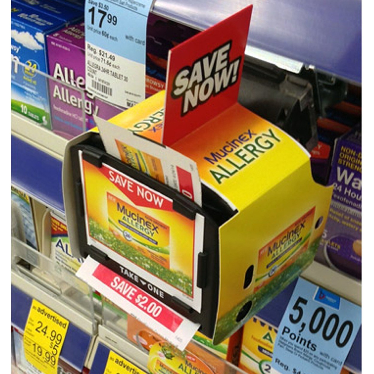 Smartsource Automatic Machine Version 4 Retail Store Advertising Display