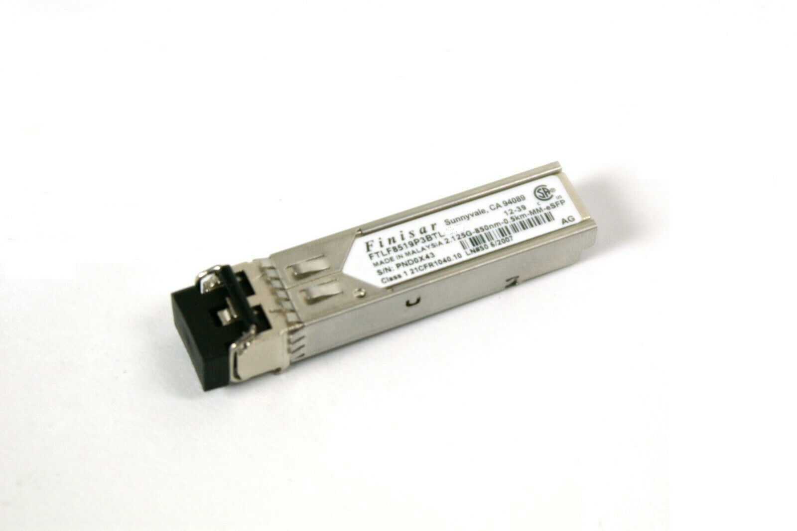 Finisar SFP FTLF8519P3BTL 2.125Gbps 1000BASE-SX 850nm 550m Optical Transceiver