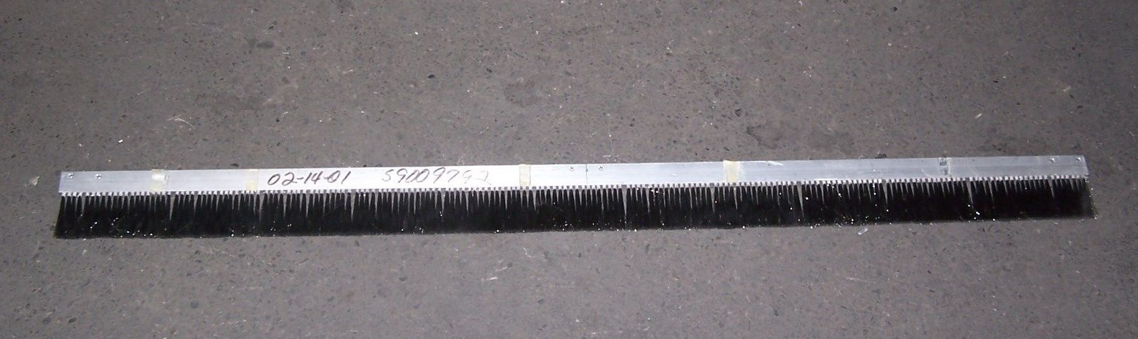 NEW PAPERMILL STAINLESS STEEL BRUSH SECTION REPLACEMENT 45-3/4" LONG