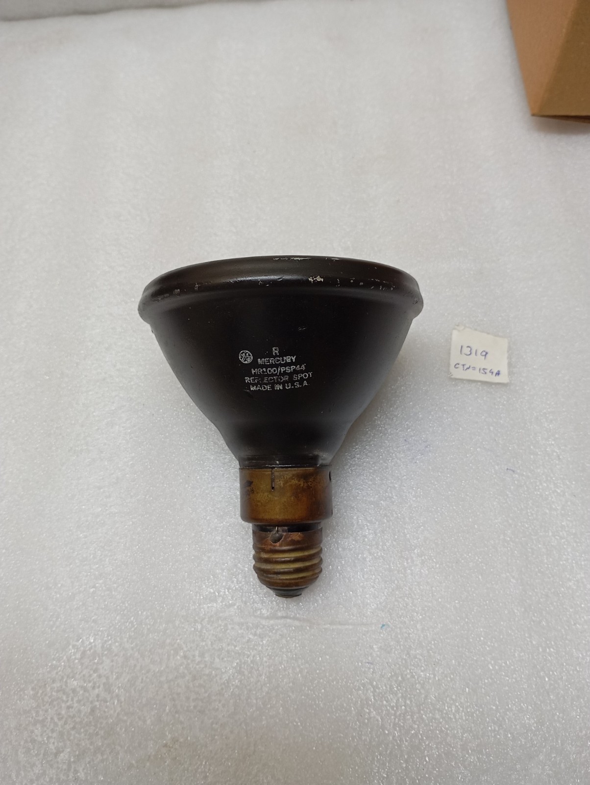 GENERAL ELECTRIC MERCURY HR100/PSP44 REPLACEMENT LEAK DETECTOR BULB
