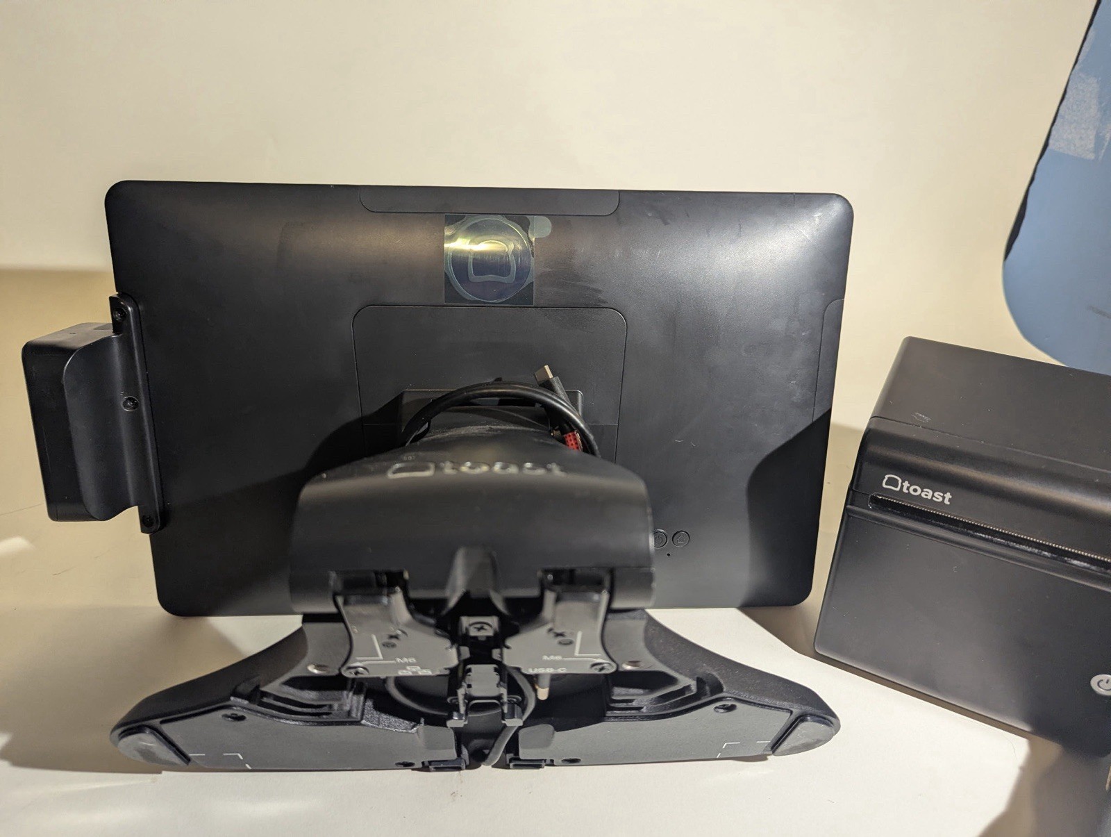 Toast Flex TT200 POS System Single Display w/ Power & TP200 Printer With Reader