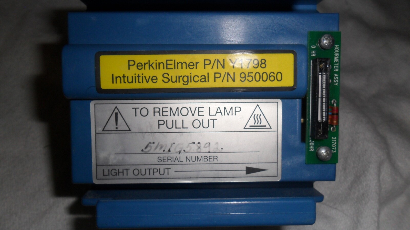 Perkins Elmer xenon bulb module y1798 with bulb