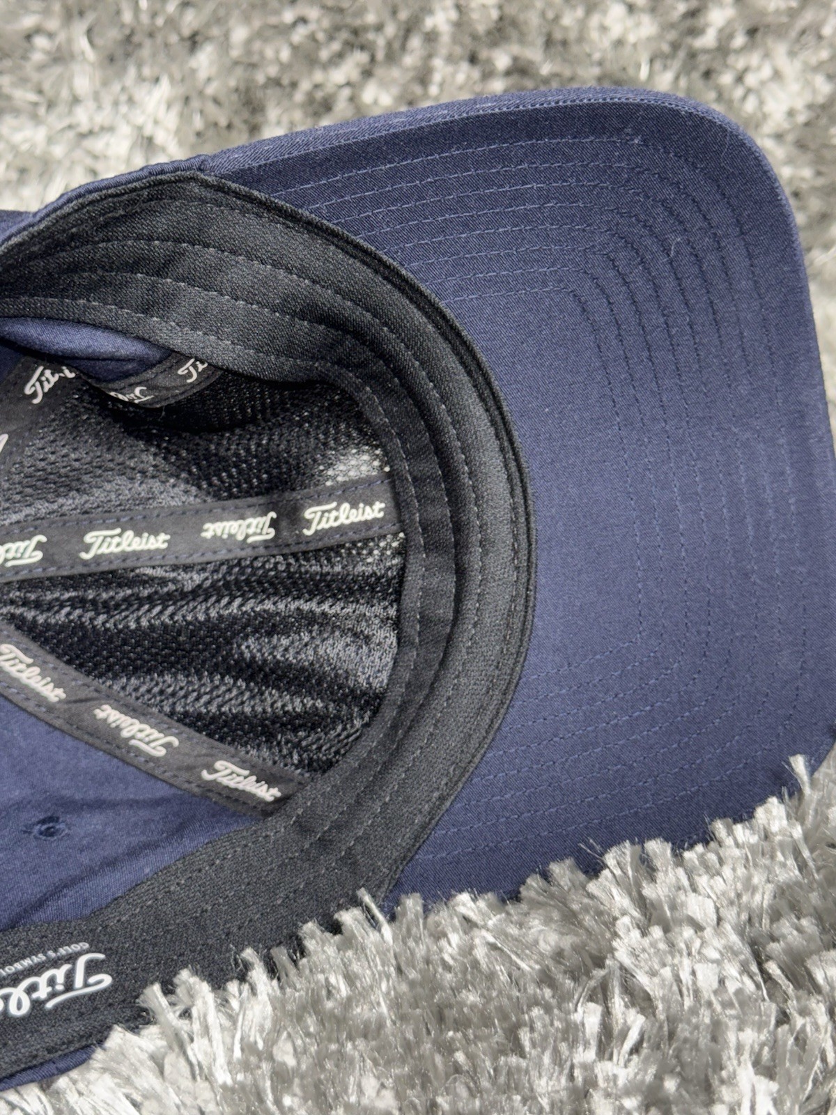 Titleist Hat Cap Strapback One Size Blue Adjustable Golf Hat Logo