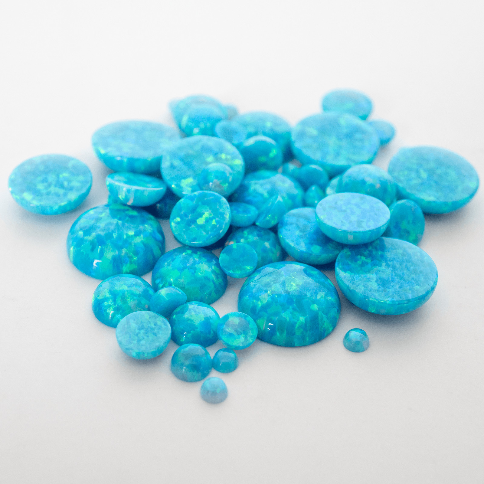 Turquoise Astral Opal™ Round Cabochon