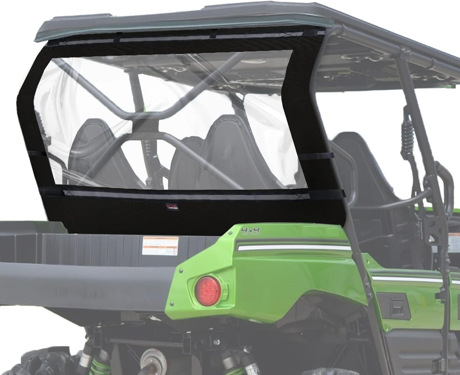 TERYX Soft Rear Window - Back Dust Panel Compatible with KAWASAKI TERYX 4 800