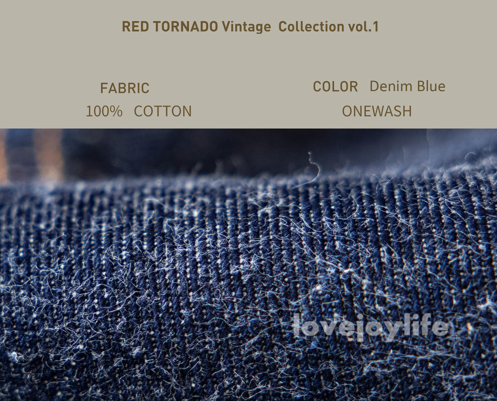 Red Tornado Fall Winter 60s 24MJ Raw Denim Jacket Short Zipped Slim Coat Cowboy