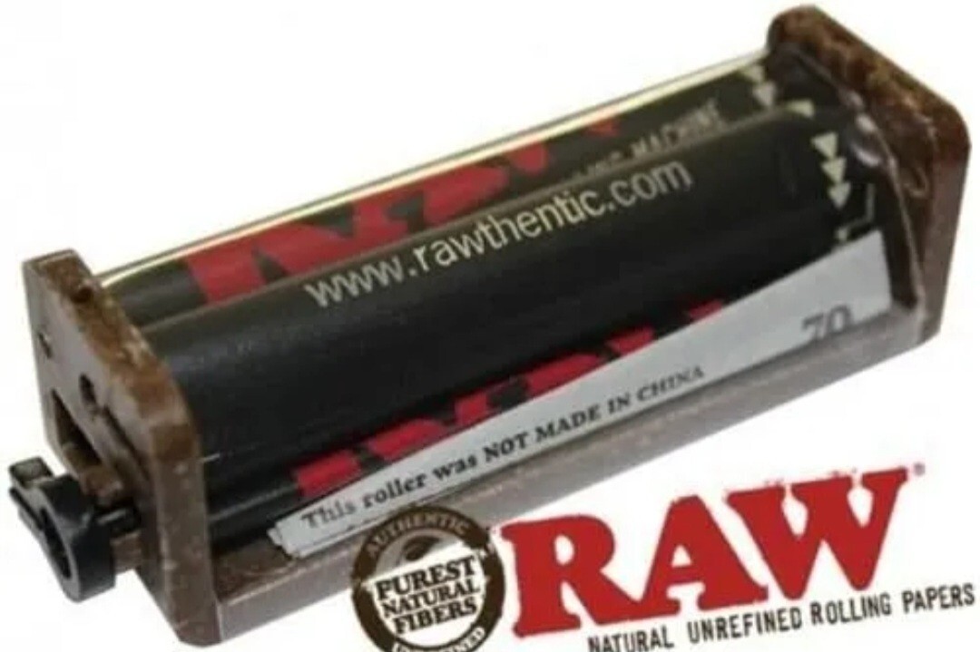 3x Rollers Raw Black 2 Way Rolling Machine  70MM