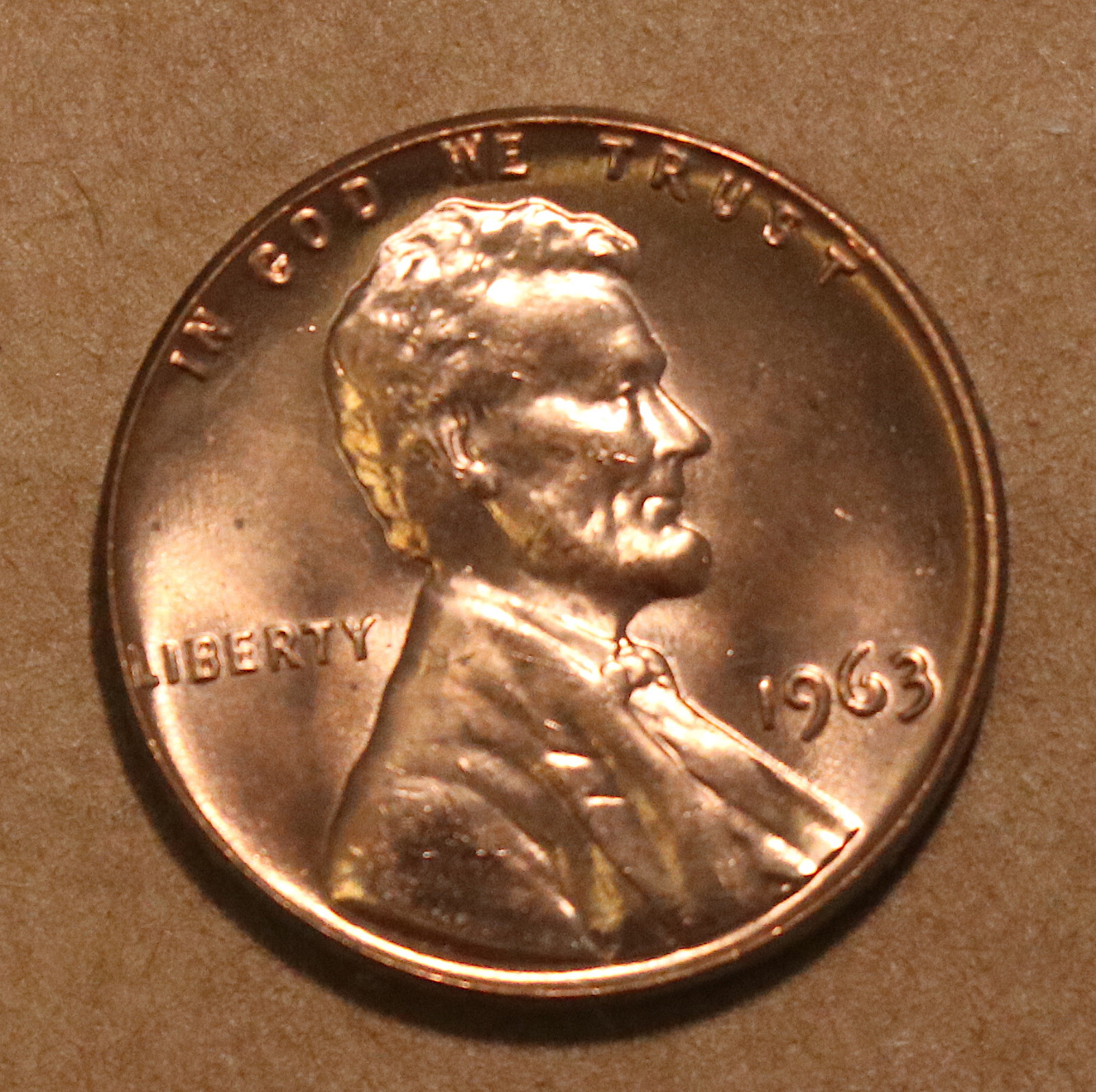 1963 Lincoln Memorial cent BU