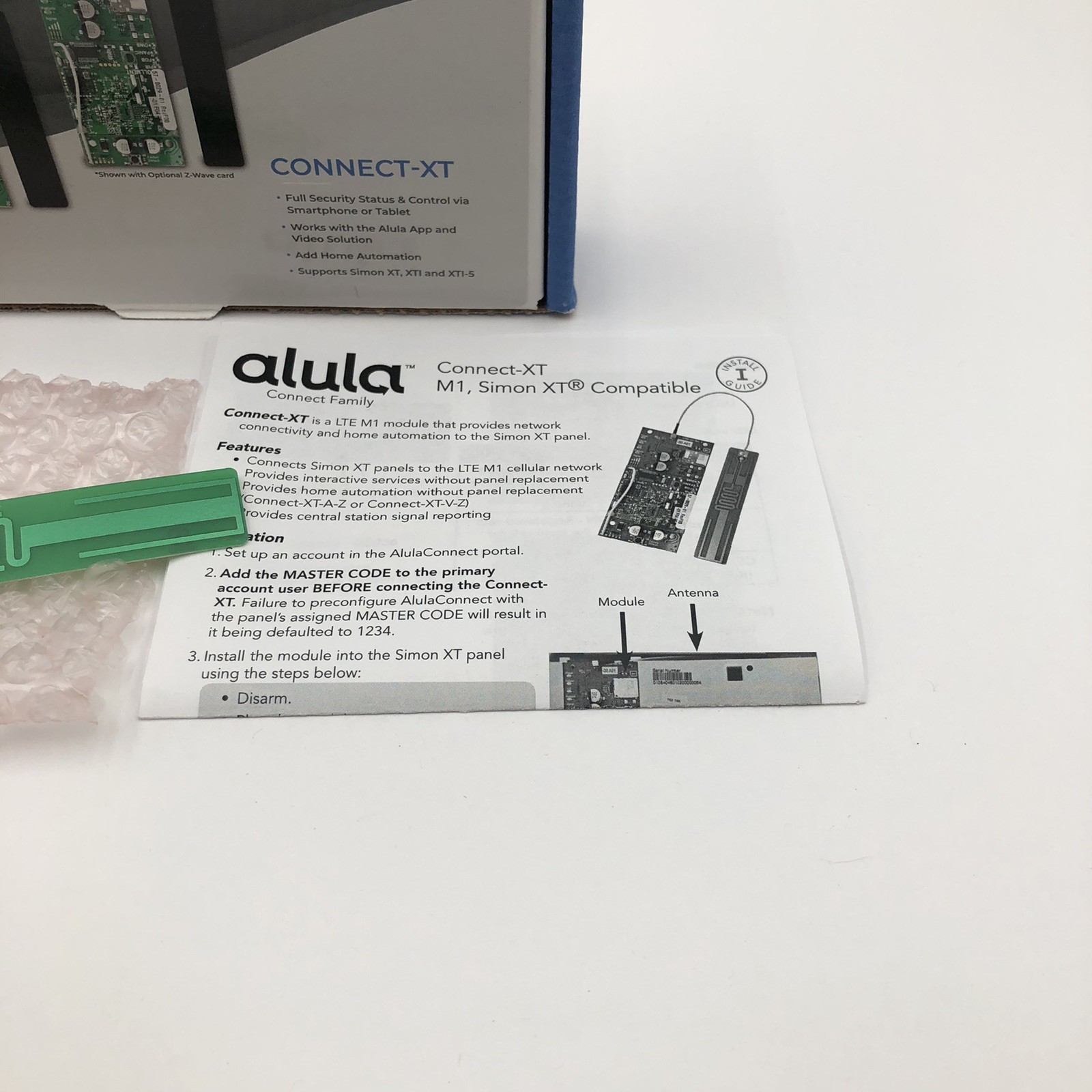 Alula Connect-XT-V LTE M1 VZ Data Alarm Communicator Simon XT Alarm Panels