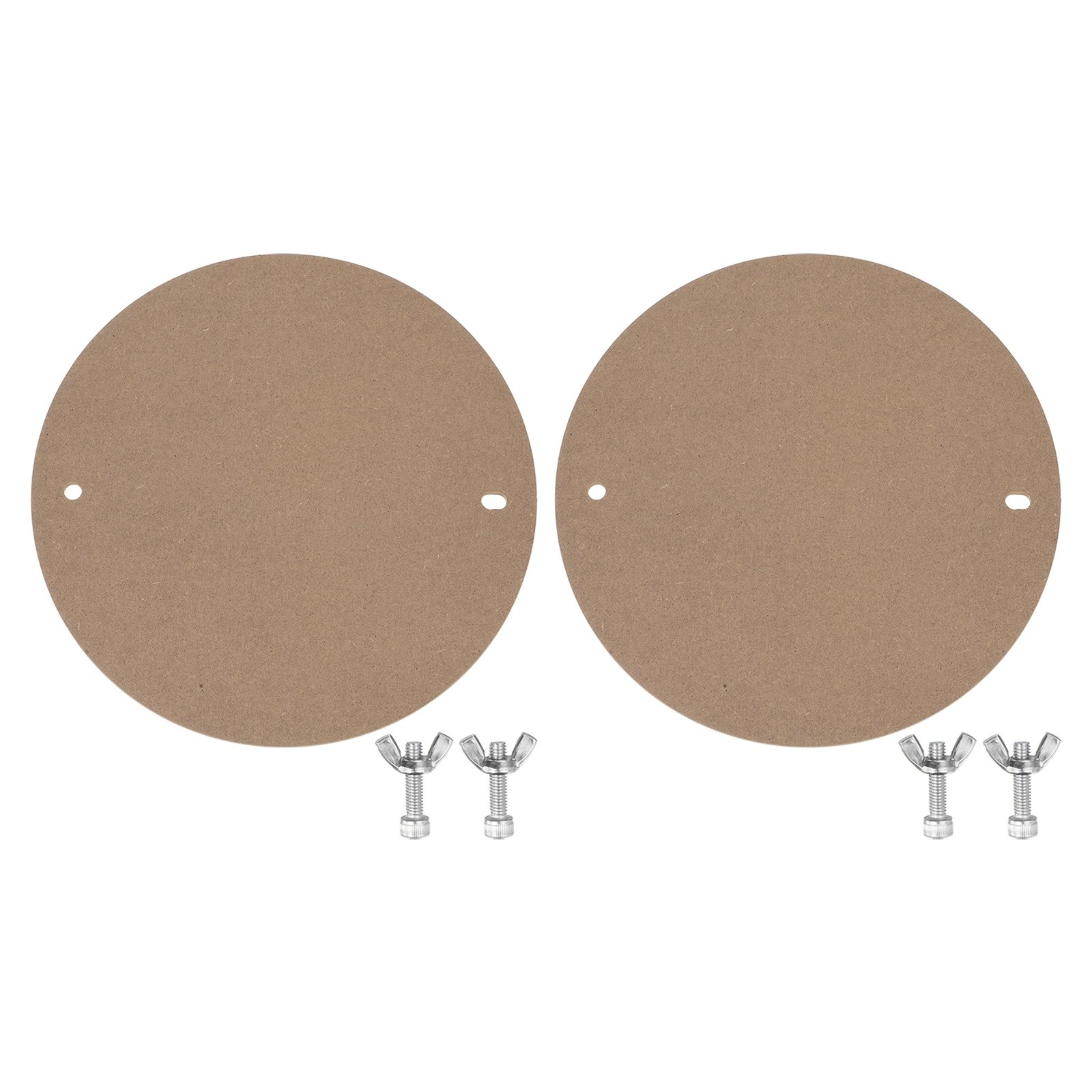 2 Pack 14-Inch Pottery Wheel Bat, 1/3" Thick Round