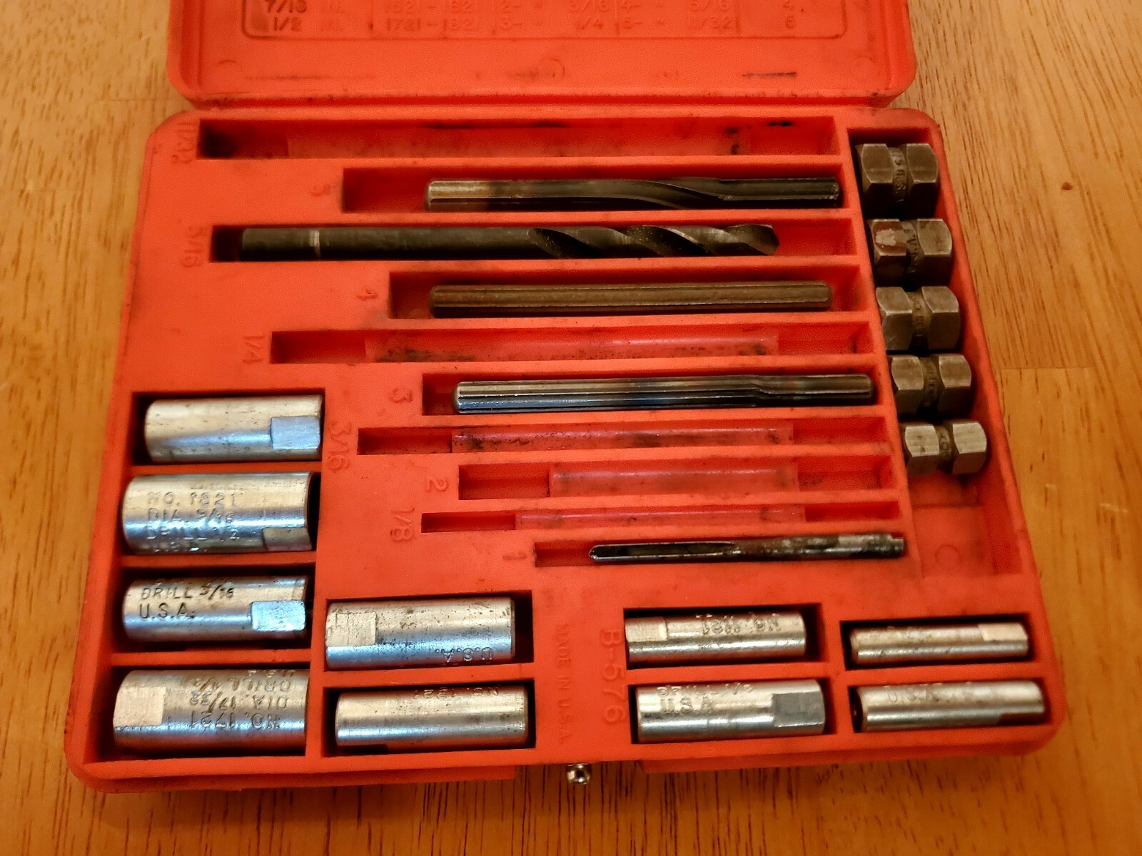 Blue Point Supreme Screw Extractors Set No.1020 Snap On Tools Inc Incomplete